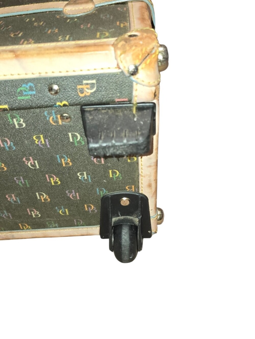 Dooney & Bourke hard-sided rolling steamer trunk - Picture 7 of 11